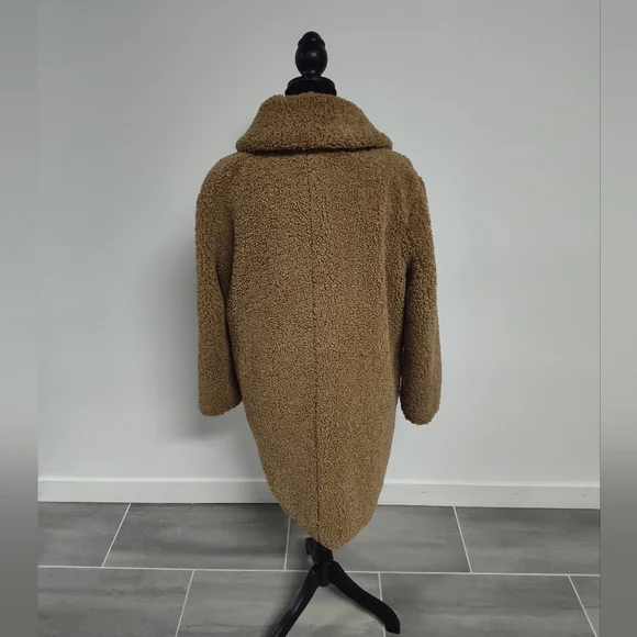 Kenneth Cole | Sherpa Winter Coat - Picture 3 of 8